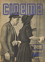 Massimo Girotti e Clara Calamai in Ossessione, Cinema agosto 1942