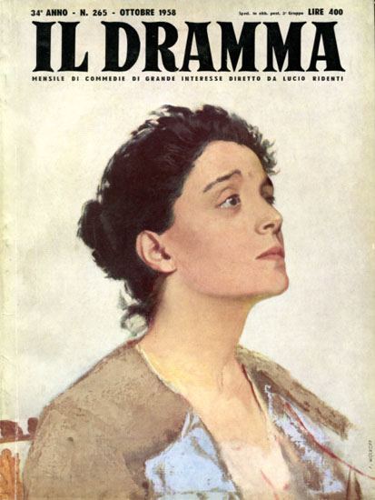 Eleonora Duse Il Dramma 1958
