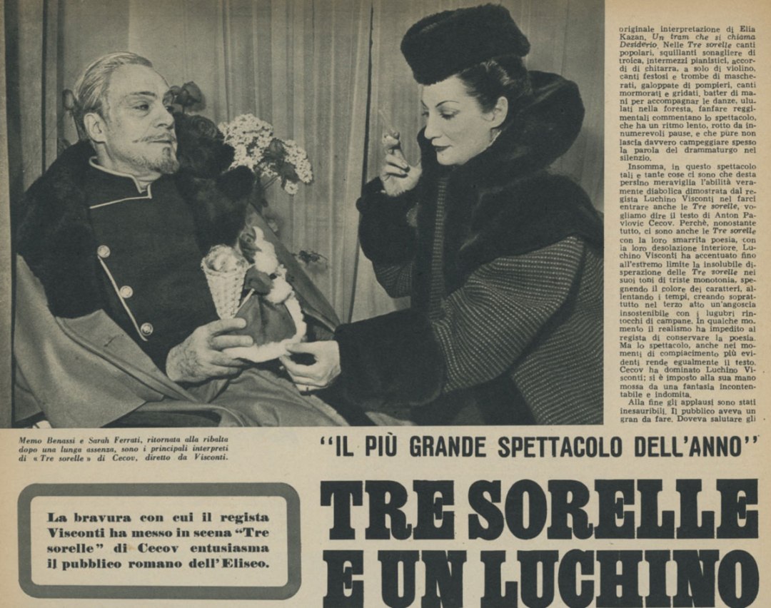 Tre sorelle e un Luchino