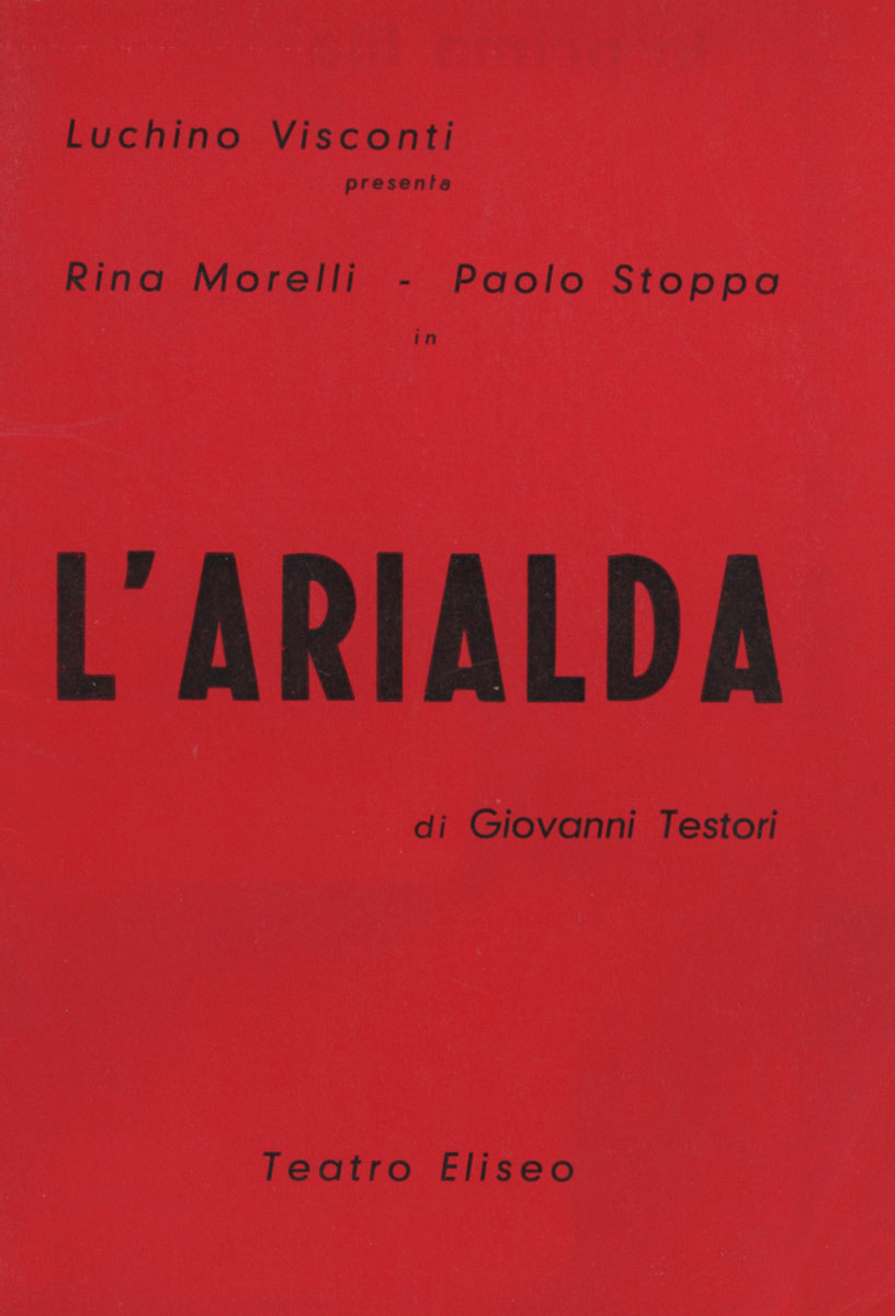 L'Arialda di Giovanni Testori Teatro Eliseo