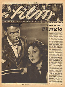 Massimo Girotti e Clara Calamai in Ossessione, Film settembre 1942