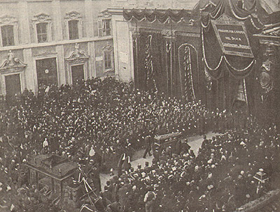 Funerali a Milano di Guido Visconti di Modrone