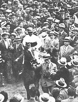 Luchino Visconti e Sanzio. Gran Premio Milano, San Siro 1932