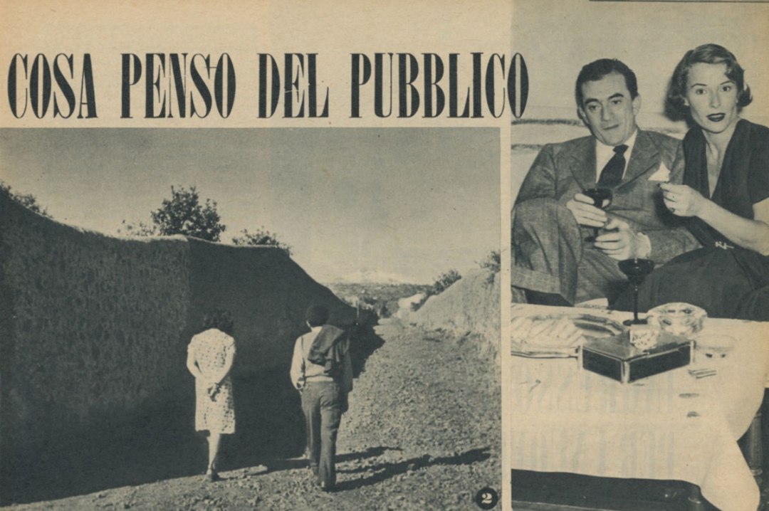 Che cosa penso del pubblico