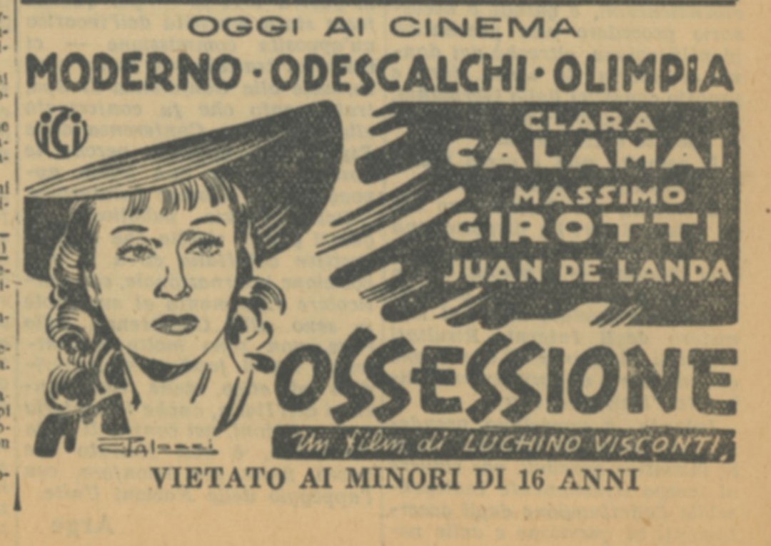 Ossessione di Luchino Visconti