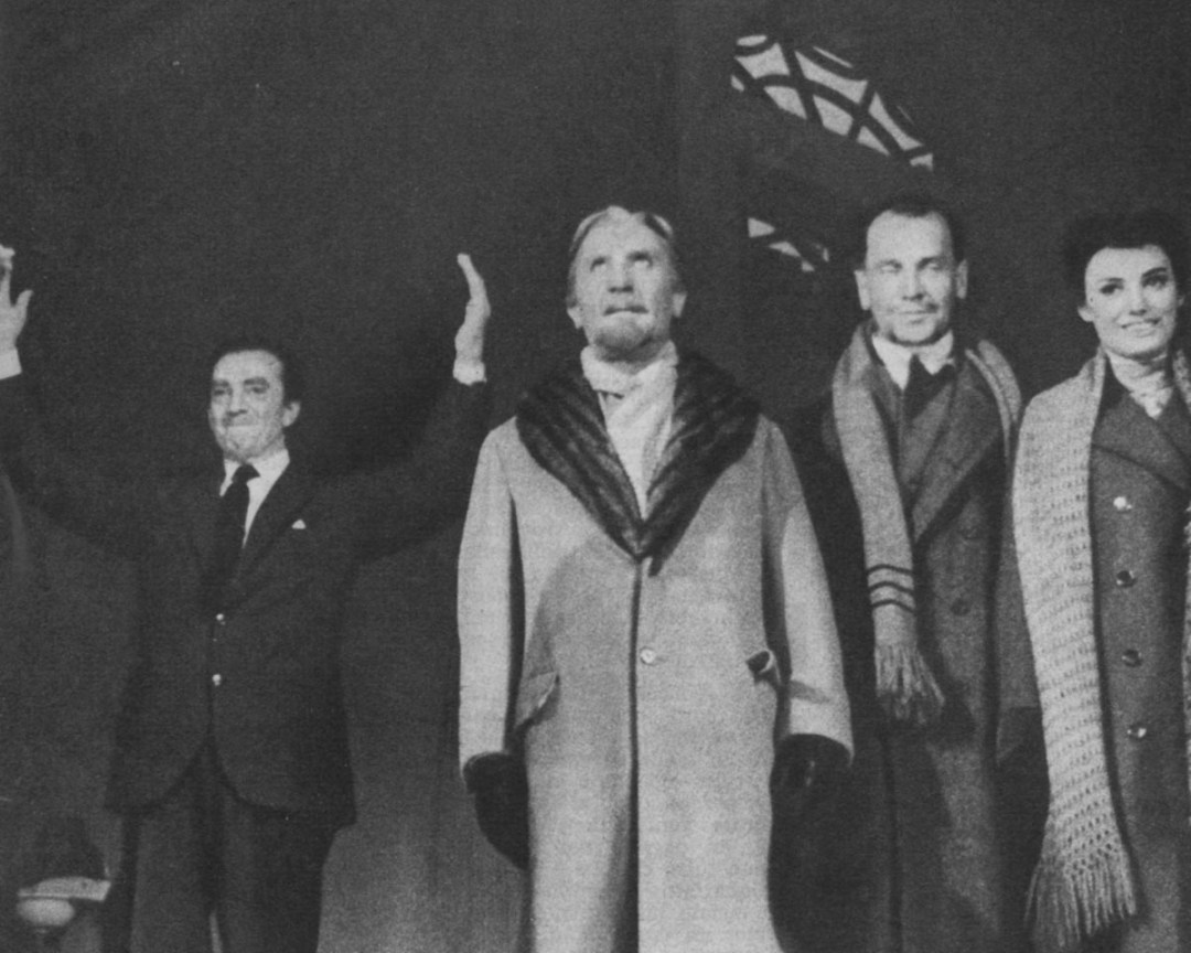 Il giardino dei ciliegi, Teatro Valle 1965