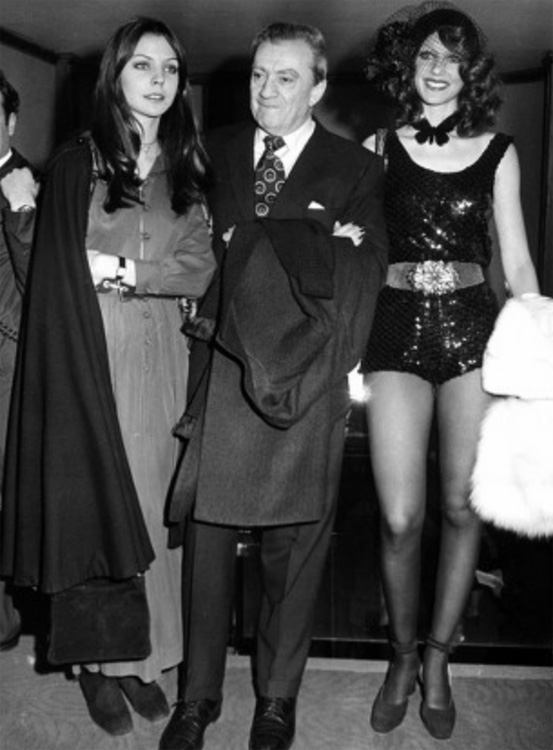 Carole André, Luchino Visconti, Marisa Berenson