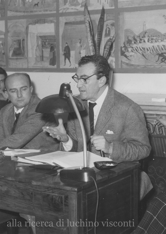 Giovanni Testori e Luchino Visconti